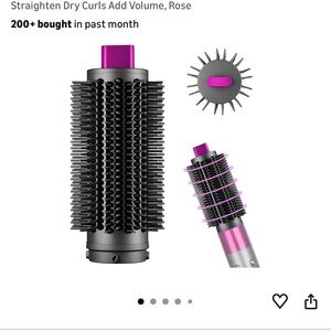 Airwrap Compatible Volumizing Brush - Rose